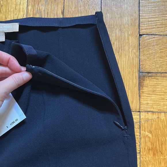 NWT Michael Kors Collection Flared Stretch-Wool Trousers - Picture 10 of 13